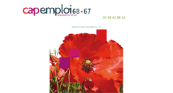 Desktop Screenshot of capemploi68-67.com